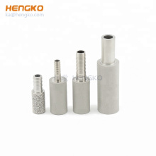 HENGKO Sintered stainless steel 0.5 2 microns air oxygen aeration stone nano micro bubble diffuser generator